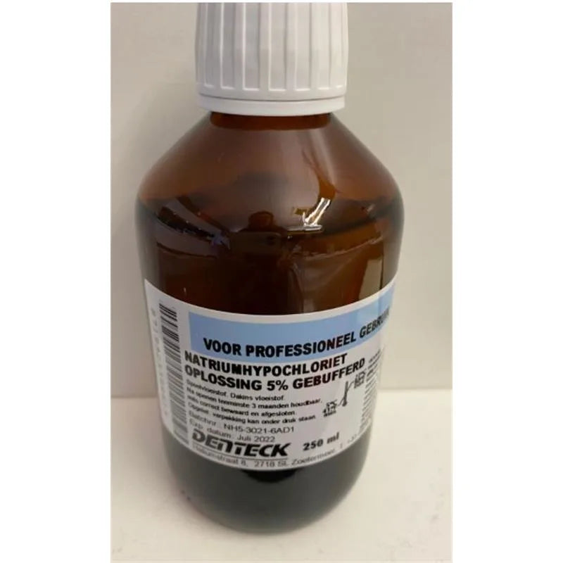 NATRIUM HYPOCHLORIDE 5% 250ML.