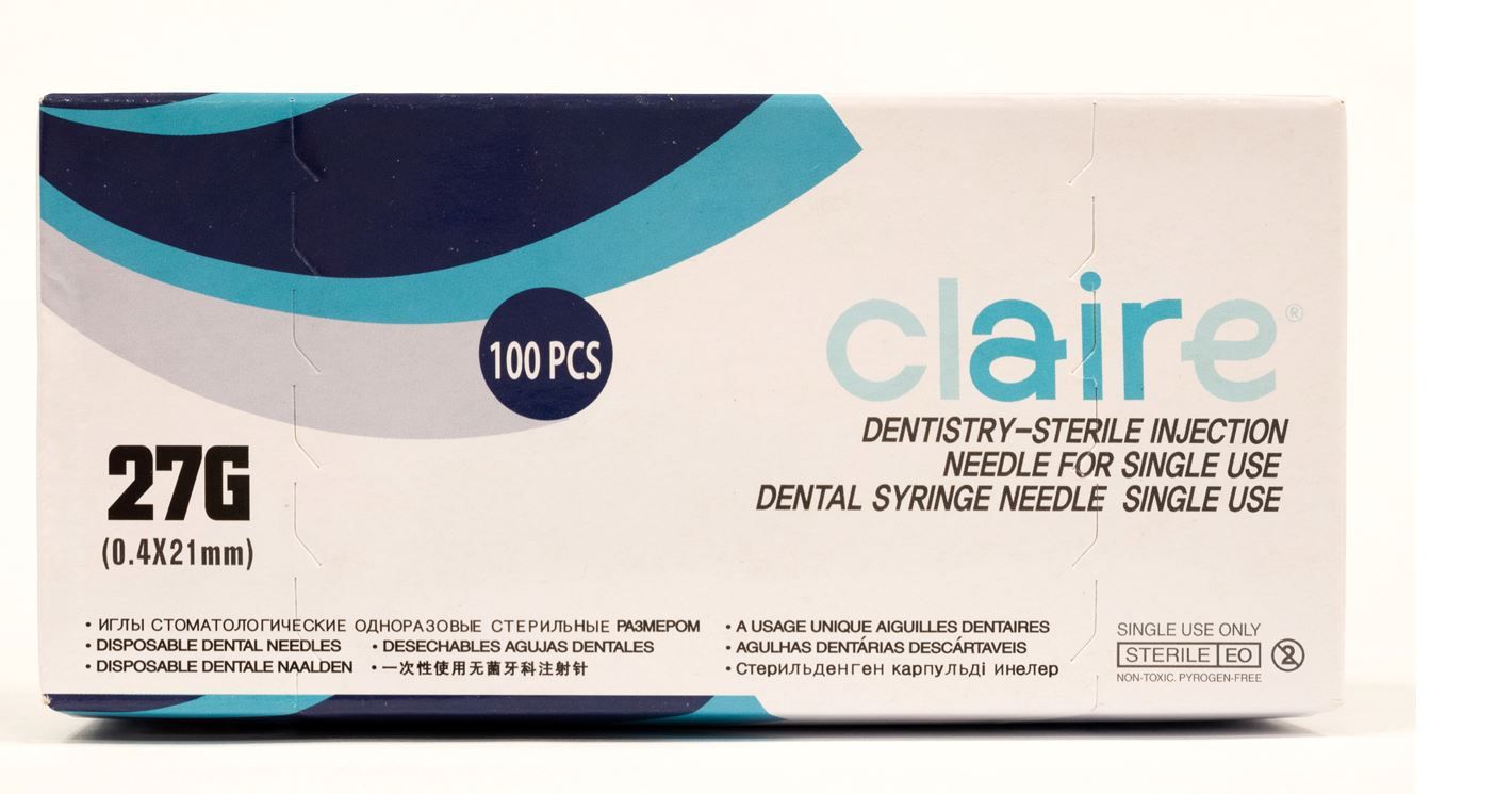 INJECTIENAALD 27G 0,4X21MM. KORT X100ST.