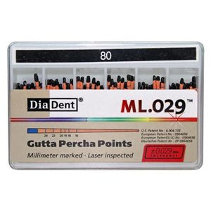 GUTTAPERCHA POINT ML.029 NR.80 X120ST.