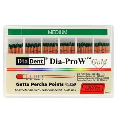 DIA-PRO W GOLD GUTTAPERCHA MEDIUM X60ST.