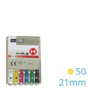 HEDSTROEM VIJL 21MM /050 X6ST.