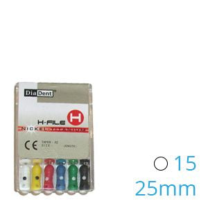 HEDSTROEM VIJL 25MM /015 X6ST.