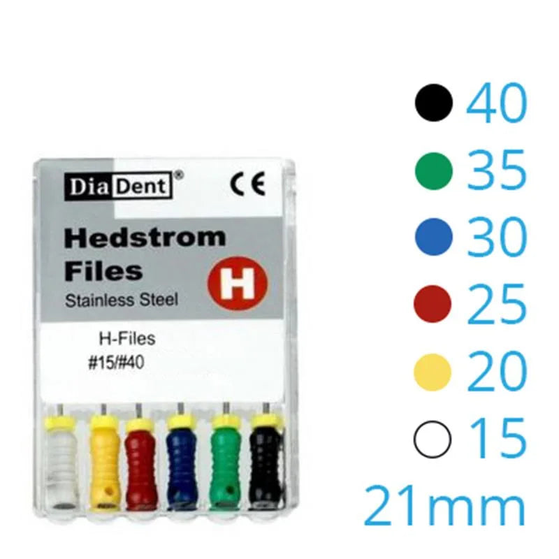 HEDSTROEM VIJL STAINLESS STEEL 21MM 015/040 X6ST.