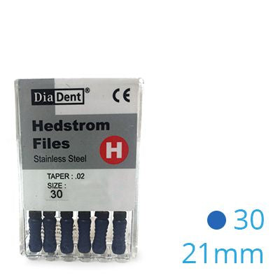 HEDSTROEM VIJL STAINLESS STEEL 21MM 030 X6ST.