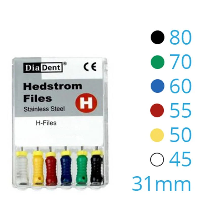 HEDSTROEM VIJL STAINLESS STEEL 31MM 045/80 X6ST