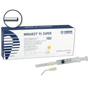 MIRAJECT CANULE PL-SUPER 20G 0,9X22MM. X100ST.