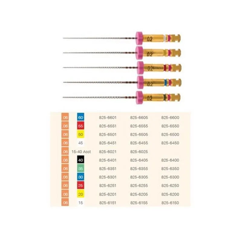 K3 VIJL TAPER .06 25MM. 015 X6ST.