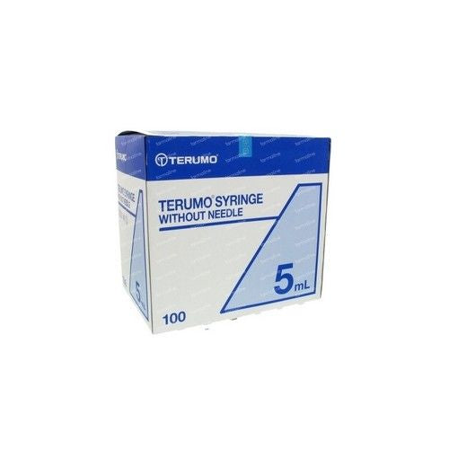 INJECTIESPUIT LUER LOCK STERIEL 5ML. X100ST.