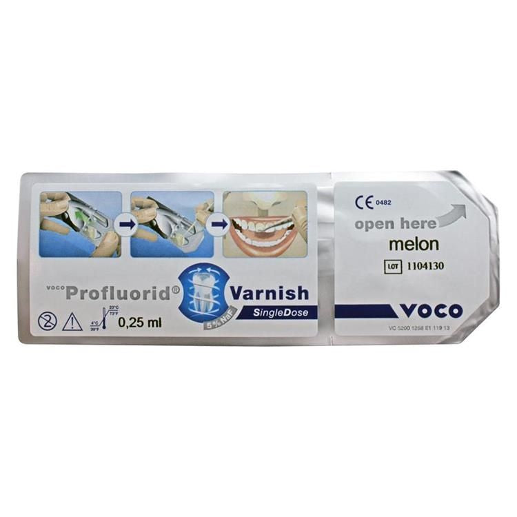 PROFLUORID VARNISH SINGLEDOSE MELOEN X50ST. (0,25ml)