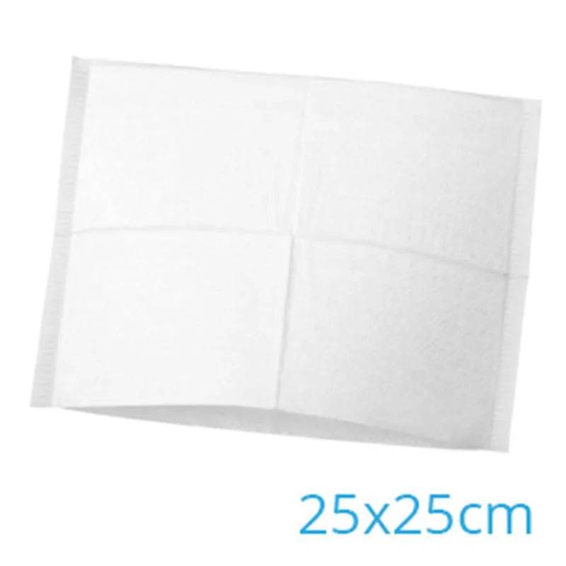 HOOFDSTEUNZAK 25X25CM. WIT GEVOUWEN X500ST.