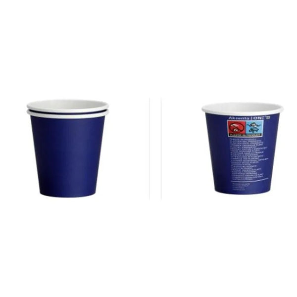 DRINKBEKER KARTON BLAUW 180ML X1000ST.