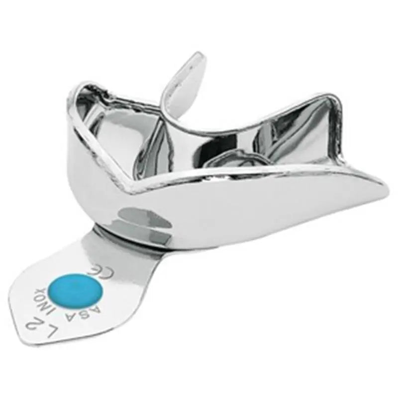 AFDRUKLEPEL RIM-LOCK ONGEPERFOREERD RVS 2803-L2