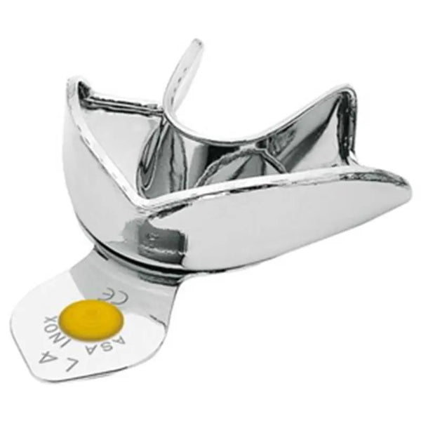 AFDRUKLEPEL RIM-LOCK ONGEPERFOREERD RVS 2803-L4