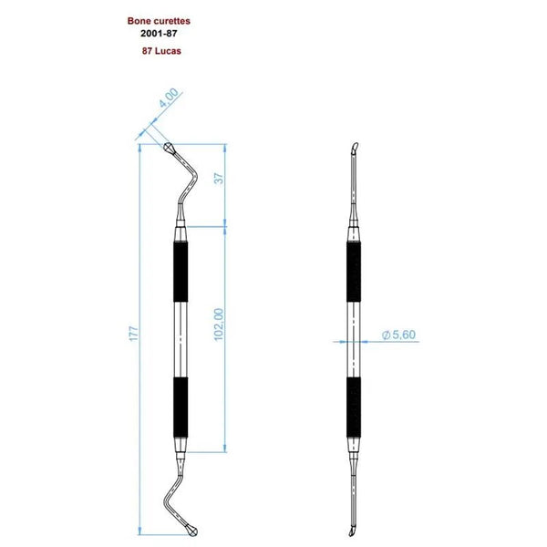 BOT CURETTE LUCAS FIG.87