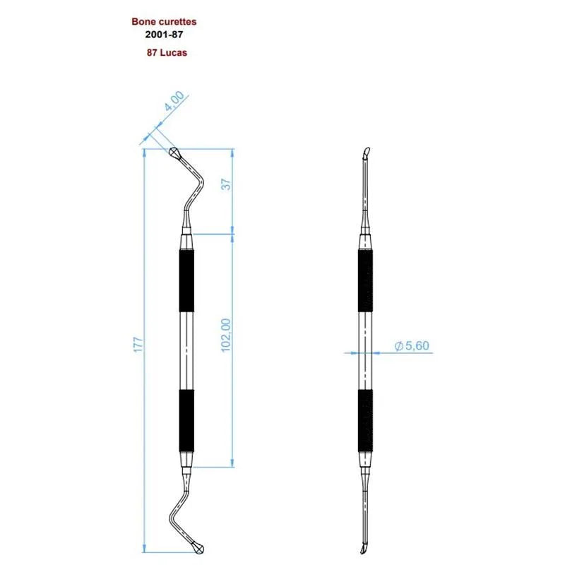 BOT CURETTE LUCAS FIG.87