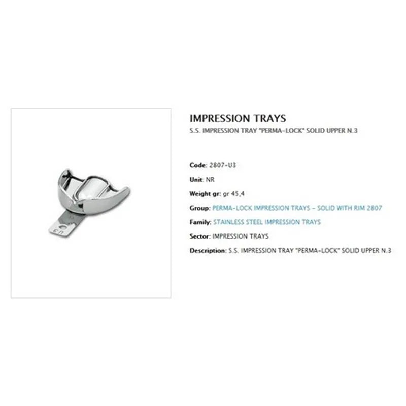 AFDRUKLEPEL PERMA-LOCK ONGEPERFOREERD RVS 2807-U3