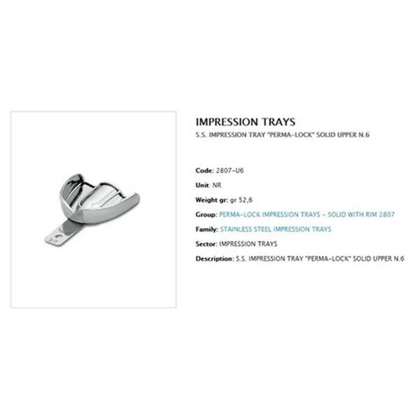 AFDRUKLEPEL PERMA-LOCK ONGEPERFOREERD RVS 2807-U6