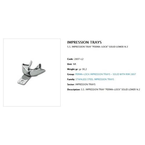 AFDRUKLEPEL PERMA-LOCK ONGEPERFOREERD RVS 2807-L2