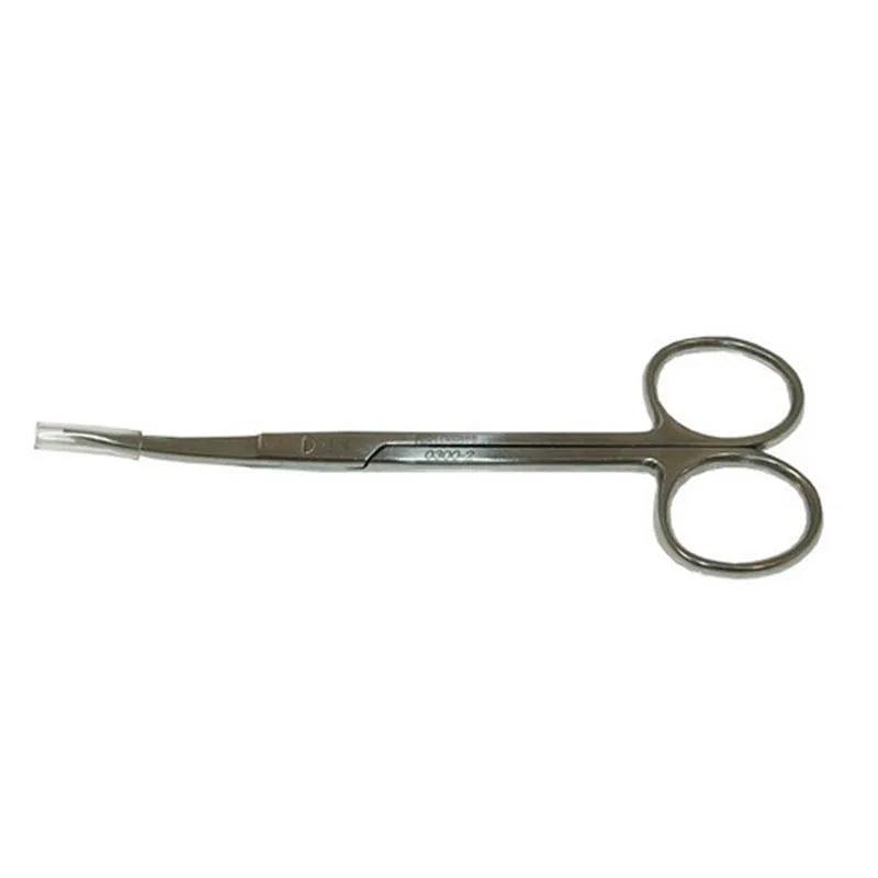 TANDVLEESSCHAAR GEBOGEN 12CM. 0300-2