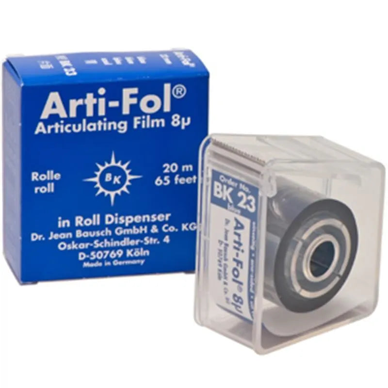 ARTICULATIEFOLIE 1-ZIJDIG BLAUW ROL BK23 X1ST.