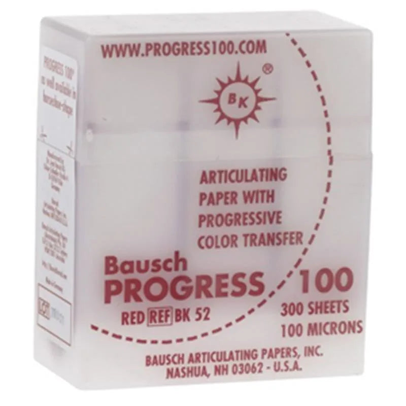 ARTICULATIEPAPIER ROOD CASSETTE BK52 X300ST.