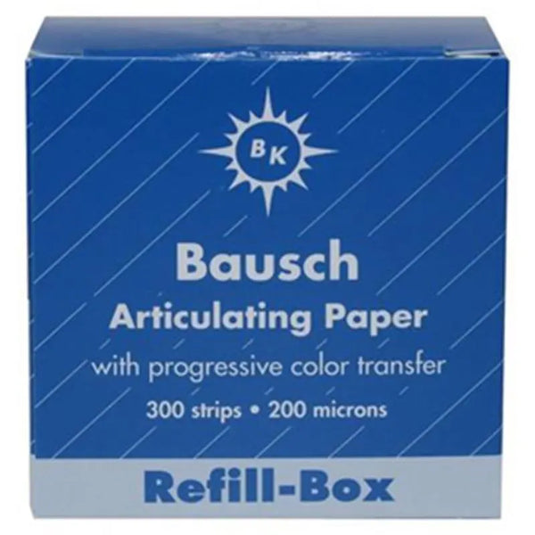 ARTICULATIEPAPIER BLAUW STRIP REFILL BK1001 X300ST.