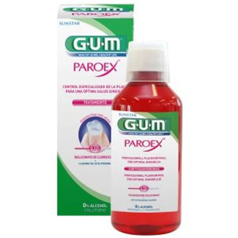 PAROEX MONDSPOELMIDDEL 300ML.