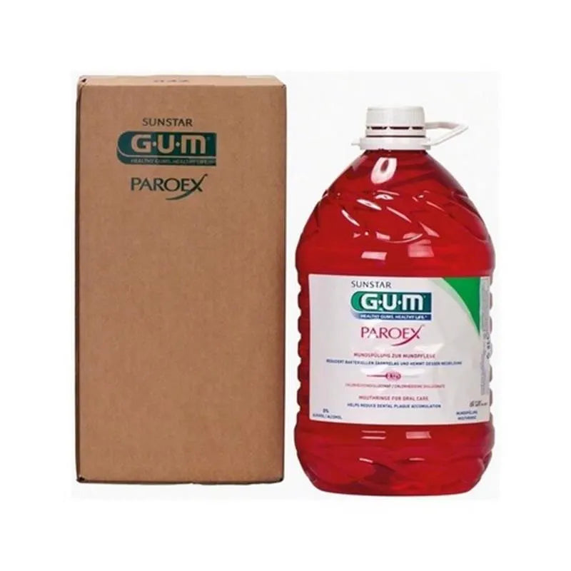 PAROEX 0,12% MONDSPOELING 5LTR. + POMP