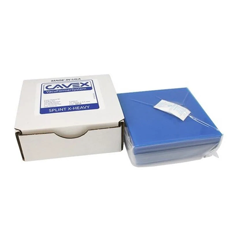 VACUFORMER SPLINT SHEET X-HEAVY 1,5MM. X25ST.