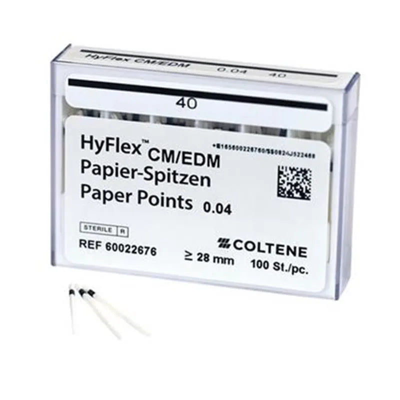 HYFLEX EDM PAPER POINT 40/04 X100ST.