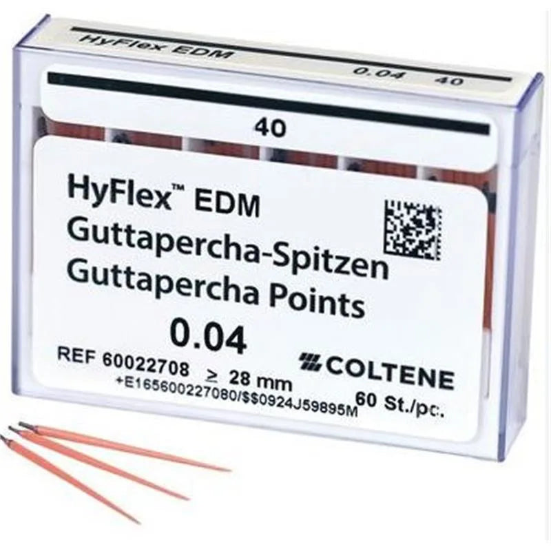 HYFLEX EDM GUTTA PERCHA 40/04 X60ST.