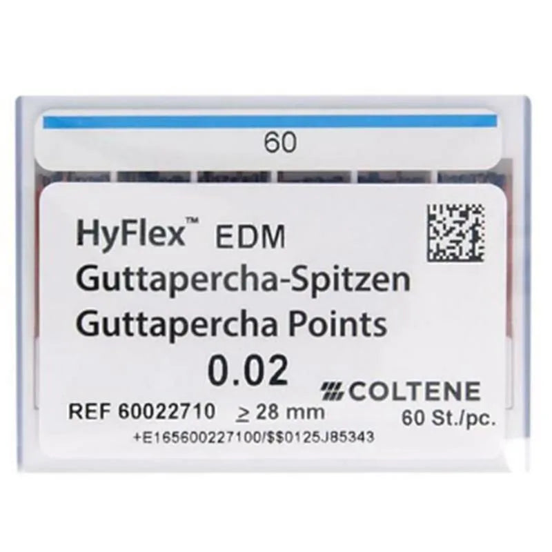 HYFLEX EDM GUTTA PERCHA 60/02 X60ST.