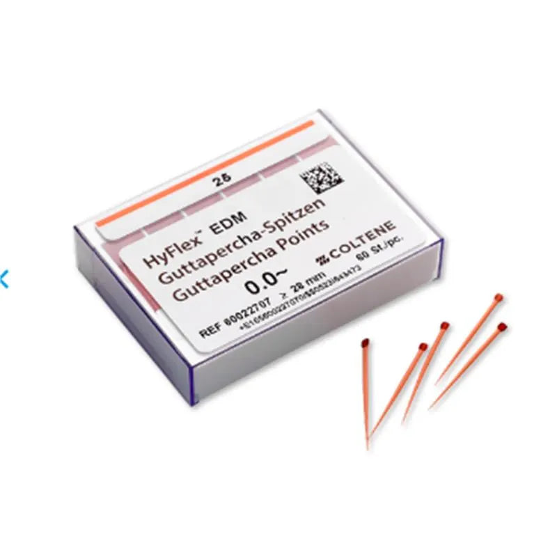 HYFLEX EDM GUTTA PERCHA POINTS ONEFILE 25 28MM X60ST
