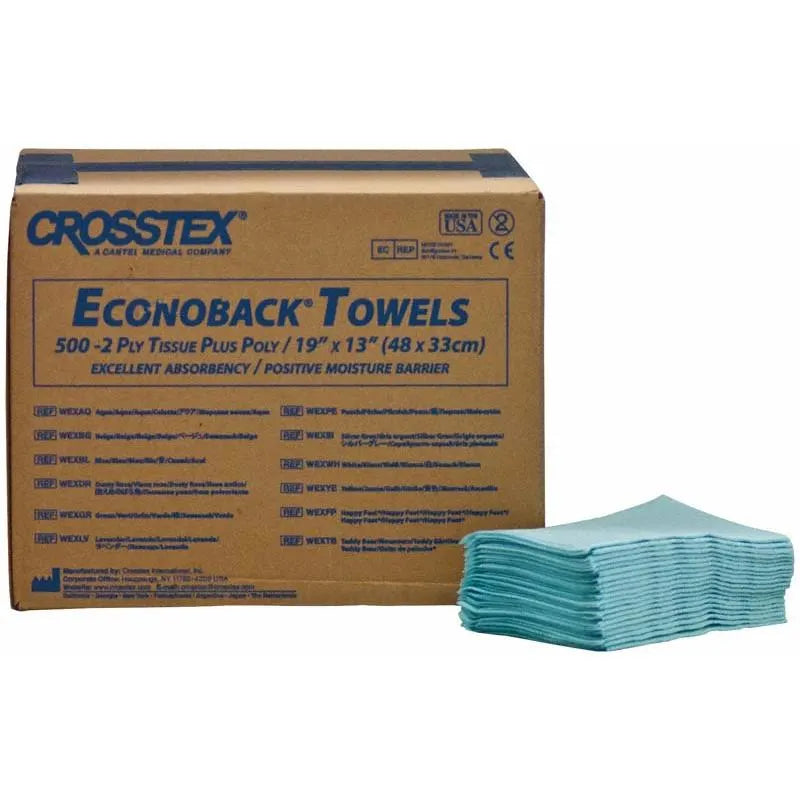DENTAL TOWELS BLAUW ORIGINAL  X500ST.