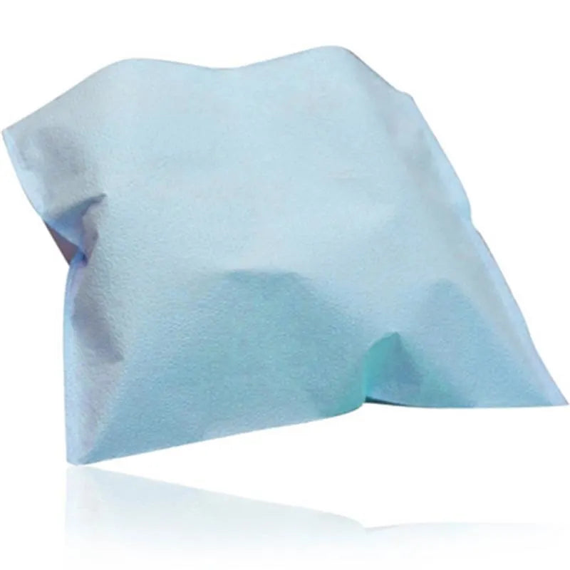 HOOFDSTEUNZAK 25X25CM. BLAUW X500ST.