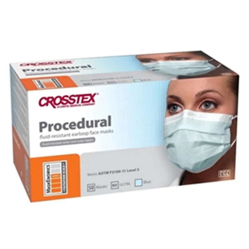 MONDMASKER BLAUW ELASTIEK GCPBL TYPE IIR X50ST.