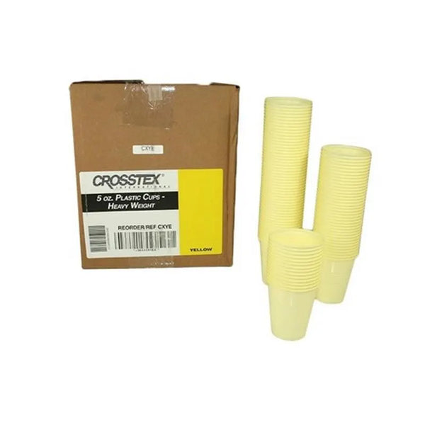 DRINKBEKERS GEEL 148ML. X1000ST.