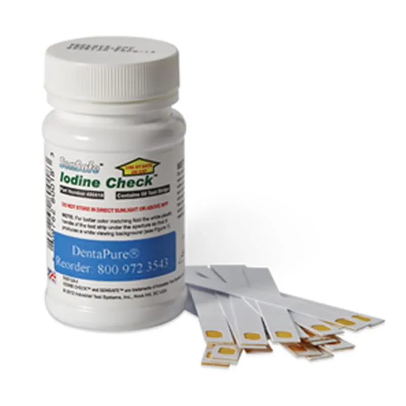 DENTAPURE TESTSTRIP IODINE (JODIUM) X50ST.