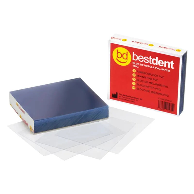 MENGBLOK VEL PVC 8 X7 CM. X100ST.