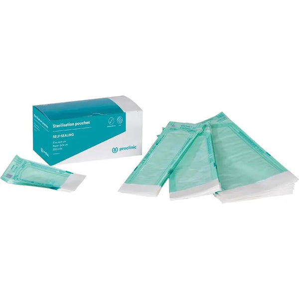 STERILISATIE ZAK SELF-SEAL 7.5X25CM X200ST.