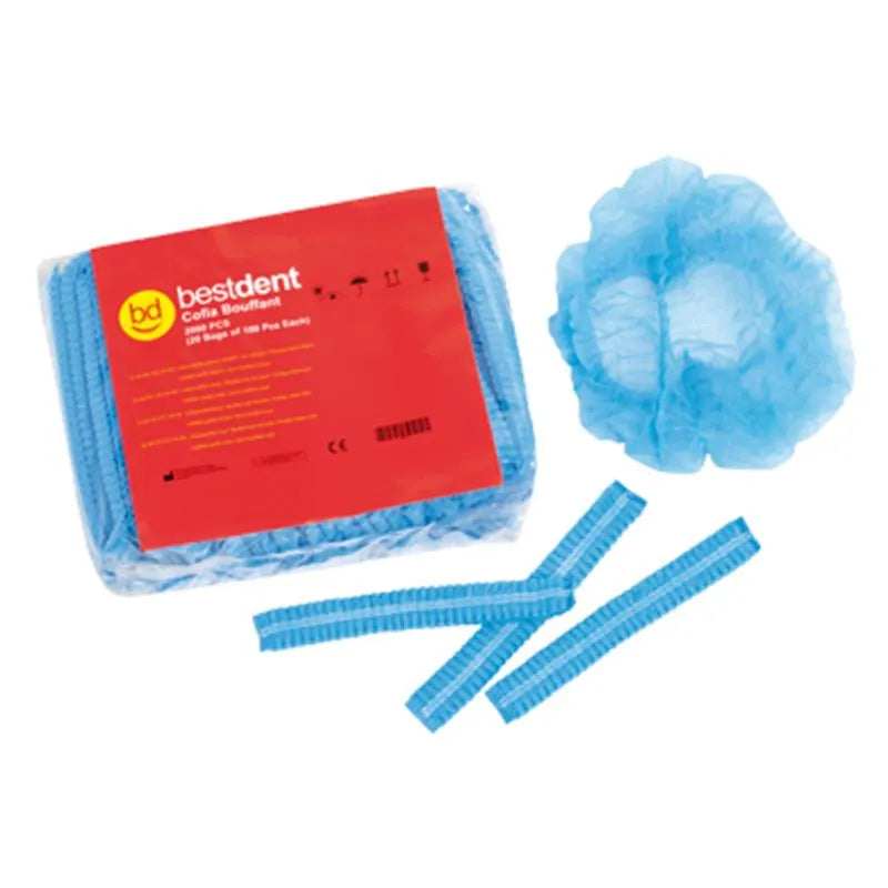 HAARNET BLAUW X100ST.