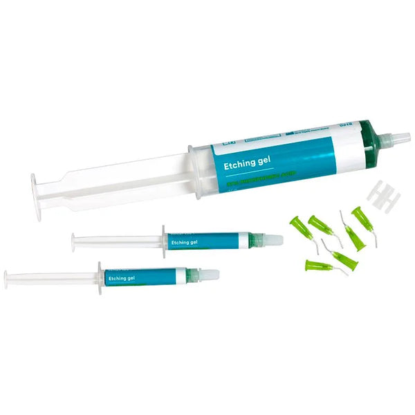 JUMBO ETCH GEL 37%  GROEN SPUIT 40ML + 2 X SPUIT 3ML. + 20 TIPS