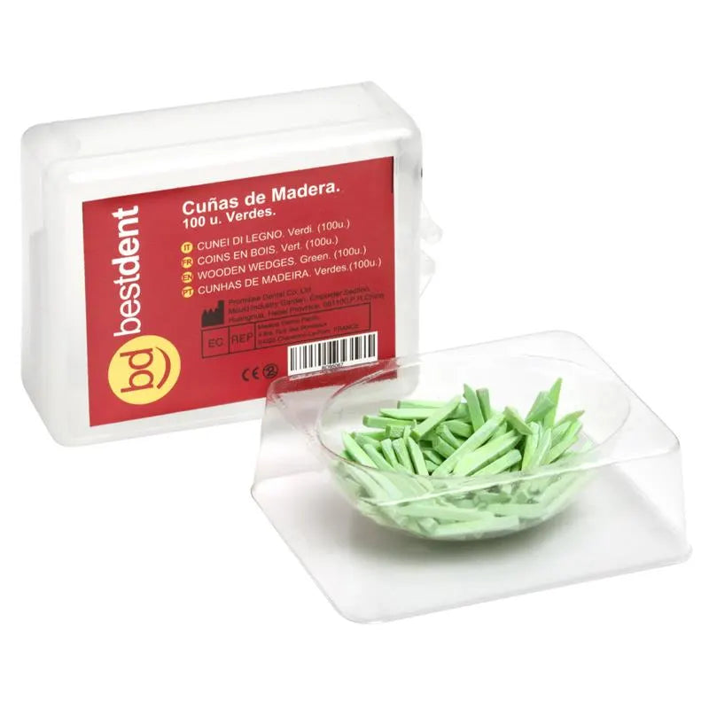 WIGGEN HOUT GROEN (S) X100ST.