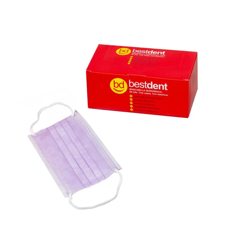 MONDMASKER PROCEDURE LILA TYPE IIR  MET ELASTIEK X50ST.