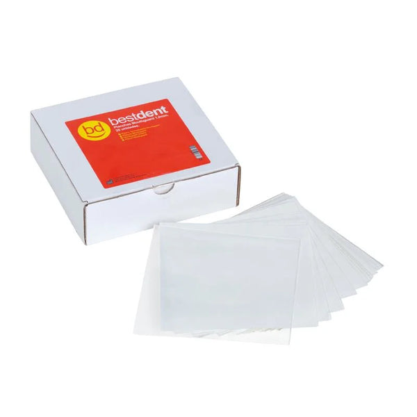 DIEPTREKPLATEN CLEAR 1,0MM 13 X13CM X25ST.