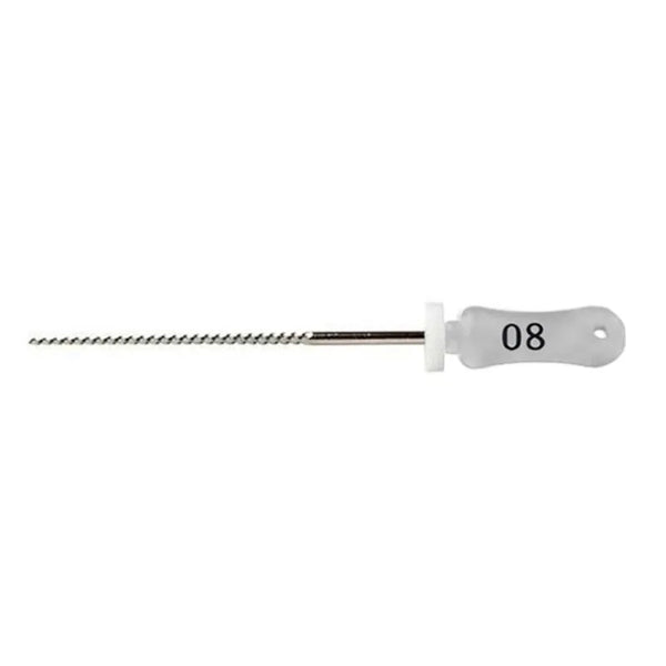 K-FILES  N.08 25MM X6ST.