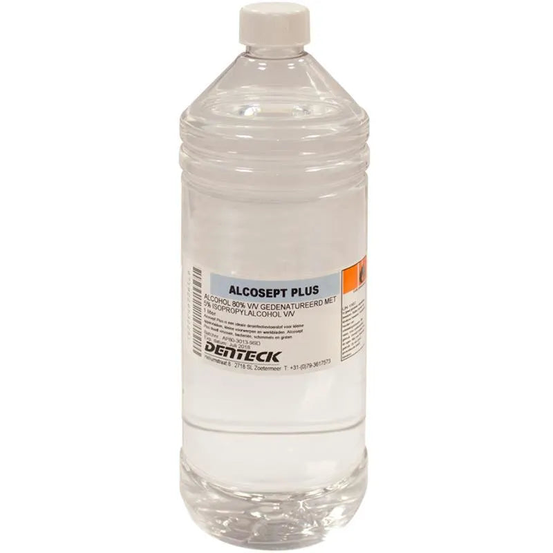 ALCOSEPT PLUS ALCOHOL 80% FLES 1LTR.