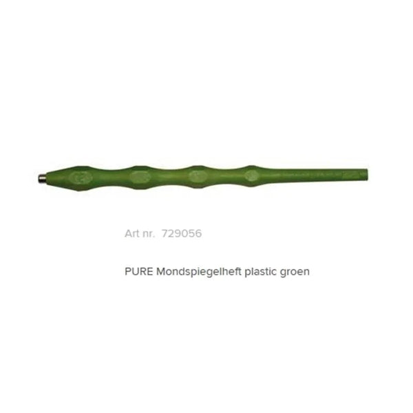 MONDSPIEGELHEFT PLASTIC GROEN