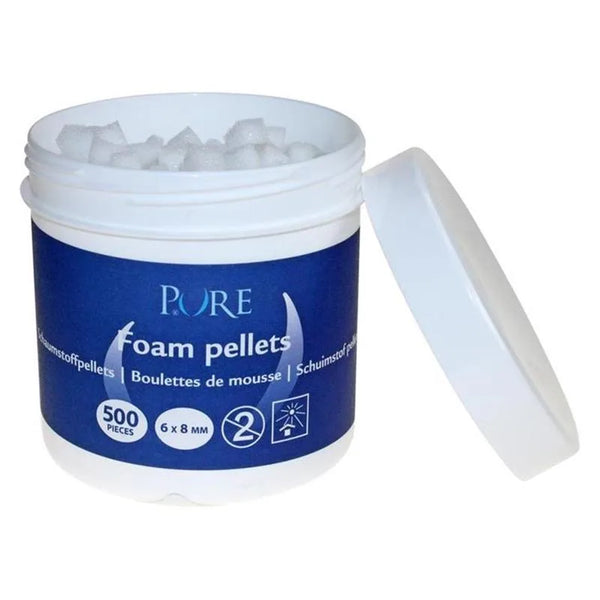 SCHUIMSTOF PELLET WIG 6X8MM. X500ST.
