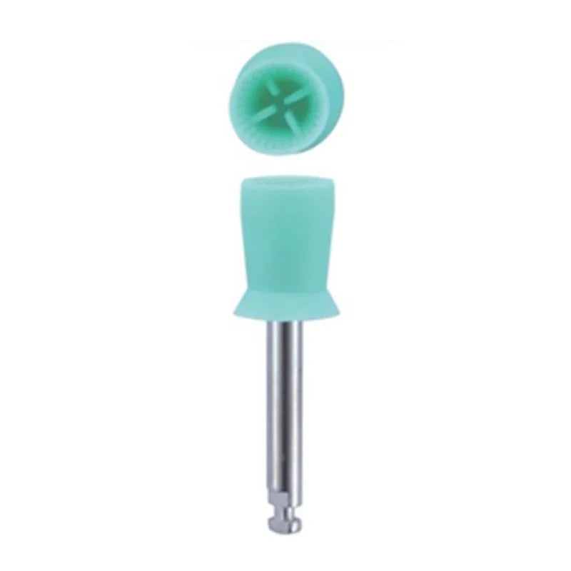 POLIJSTCUP RA SOFT RIBBED EN WEBBED GROEN METAAL X100ST.